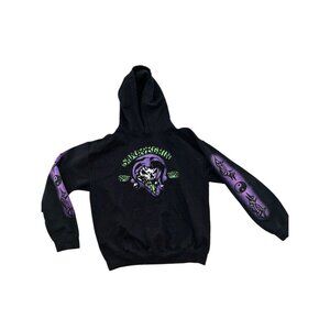 Samborghini Graffiti Joker Graphic Sweatshirt Men's Hoodie Sz M